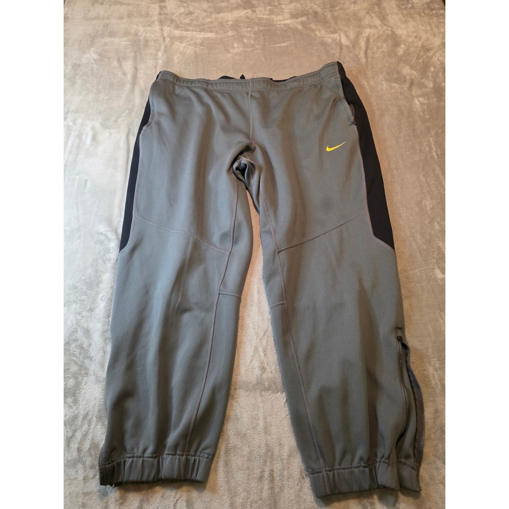 Nike Track Pants Mens XXL Gray Livestrong Dri-FIT Athletic Joggers